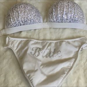 Venus “Bride” bottom and sequin enhancer top